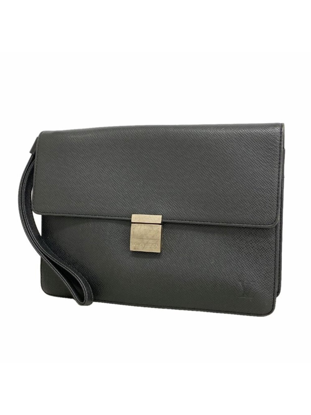 Louis Vuitton Clutch Taiga Selenga Ardoise